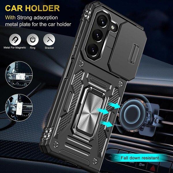 For Samsung Galaxy Z Fold 5 /6/7 5G Magnetic Ring Rugged Shockproof Case Heavy Duty Protective Back Cover