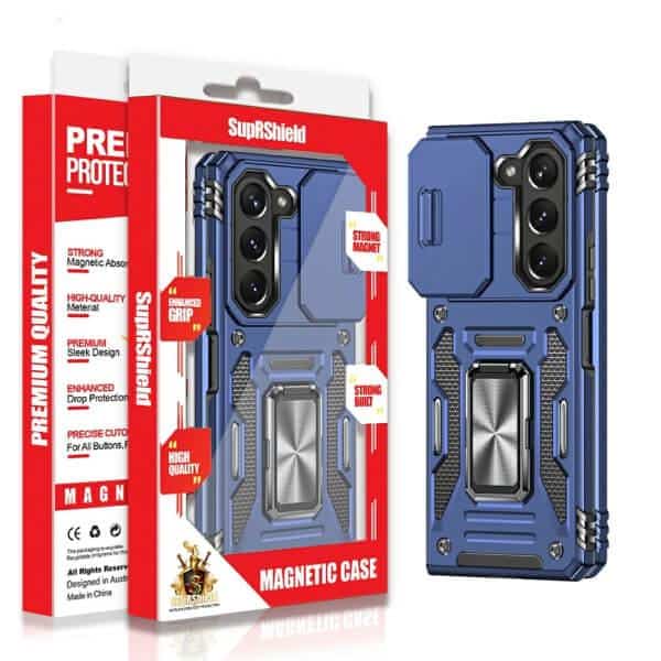 For Samsung Galaxy Z Fold 5 /6/7 5G Magnetic Ring Rugged Shockproof Case Heavy Duty Protective Back Cover