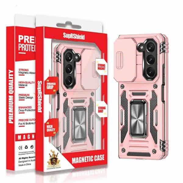 For Samsung Galaxy Z Fold 5 /6/7 5G Magnetic Ring Rugged Shockproof Case Heavy Duty Protective Back Cover