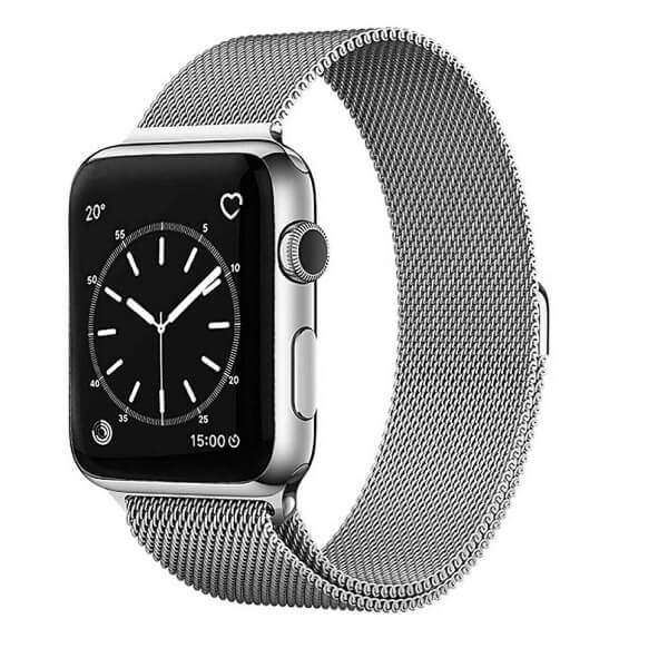 Apple Watch Series 10 /9/8 /7 /SE /6 /5 /4 /3 /2 /1 Ultra 2 Milanese Stainless Steel Loop Strap Replacement Wrist Band 38mm 40mm 41mm 42mm 44mm 45mm 46mm 49mm