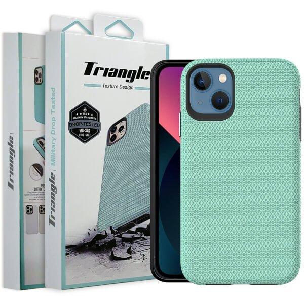 For iPhone Triangle Shockproof Case Heavy Duty Rugged Bumper Anti Knock Phone Back Cover