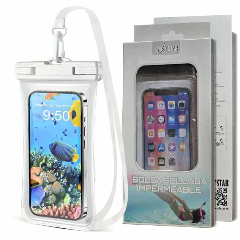 Universal Waterproof Water Proof Phone Bag Dry Pouch Underwater Case Cover for Up to 6.9 inch Mobile Phone