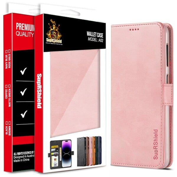 Wallet Leather Rose Gold