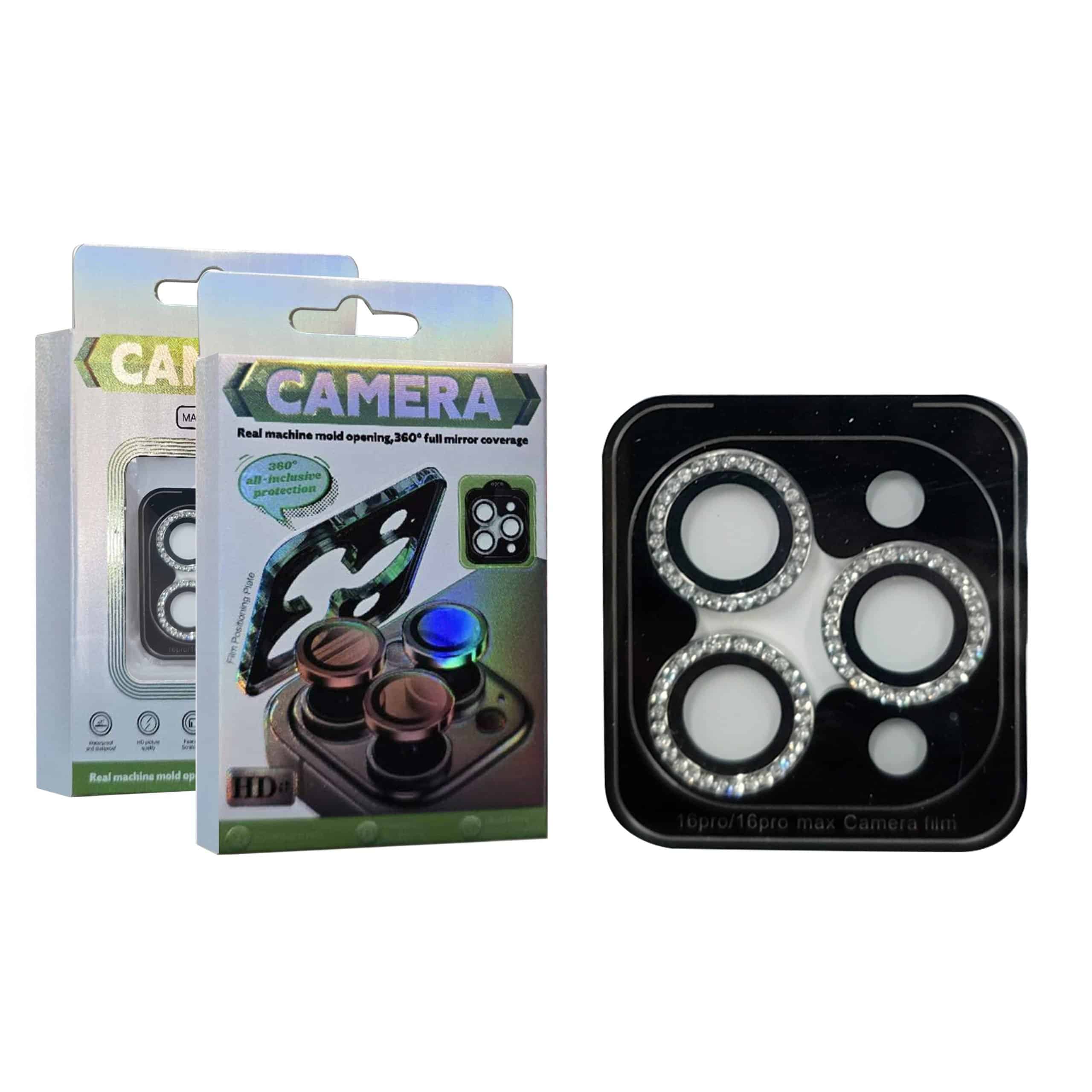 For iPhone Metal Ring Camera Lens Protector for Apple iPhone Models