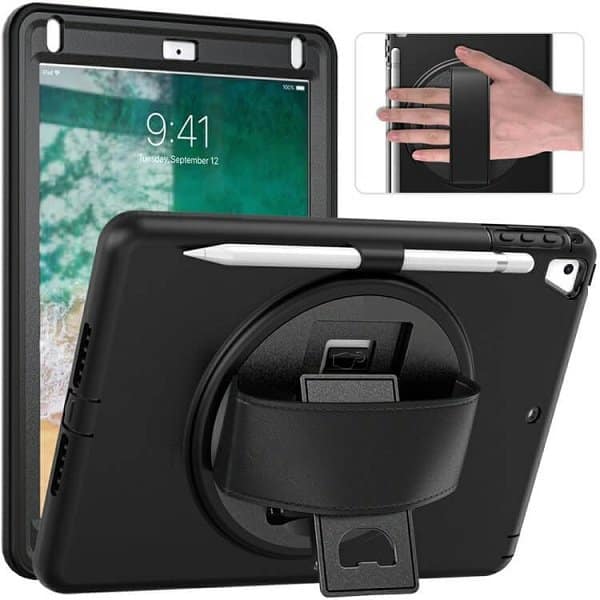 iPad 5th /6th Gen Air 1 / 2 Heavy Duty Shockproof Case 9.7 Cover for Apple