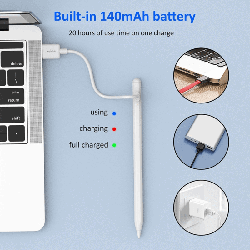 BP-16 Universal Stylus Pens for Touch Screens Digital Pencil Compatible For Apple iPad Tablet Android