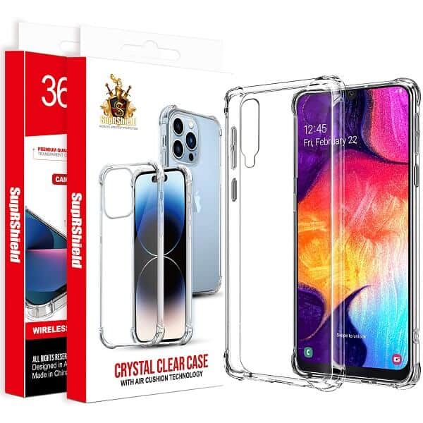 For Samsung Galaxy Clear Case Shockproof Heavy Duty Gel Air Cushion Cover