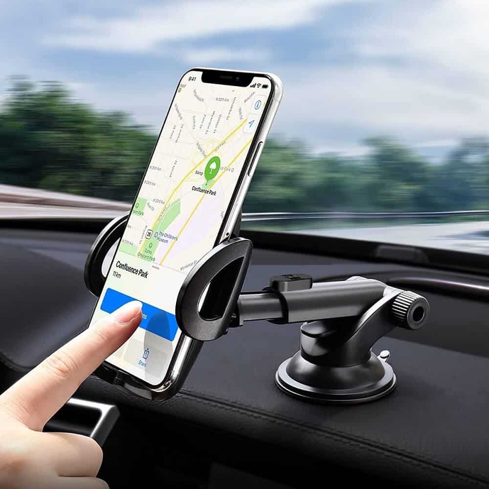 Car Mobile Phone Holder For Dashboard /Windshield Front Screen Universal Phone Mount Cradle For iPhone Samsung Google Nokia Oppo
