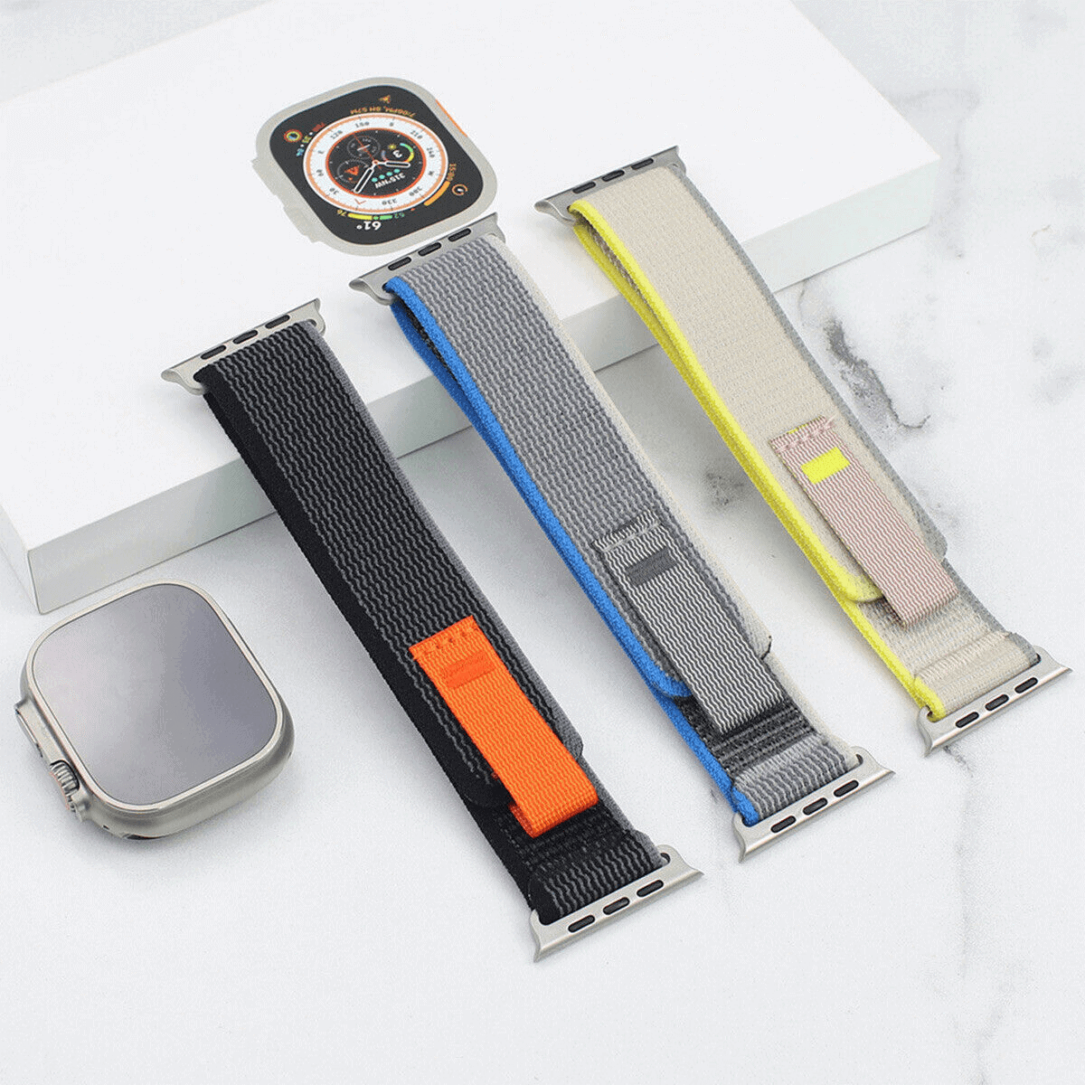 Trail Loop Wristband For Apple Watch Series 11 /10 /9 /8 /7 /SE /6 /5 /4 /3 /2 /1 Ultra 2 Strap Replacement Wrist Band 38mm 40mm 41mm 42mm 44mm 45mm 46mm 49mm