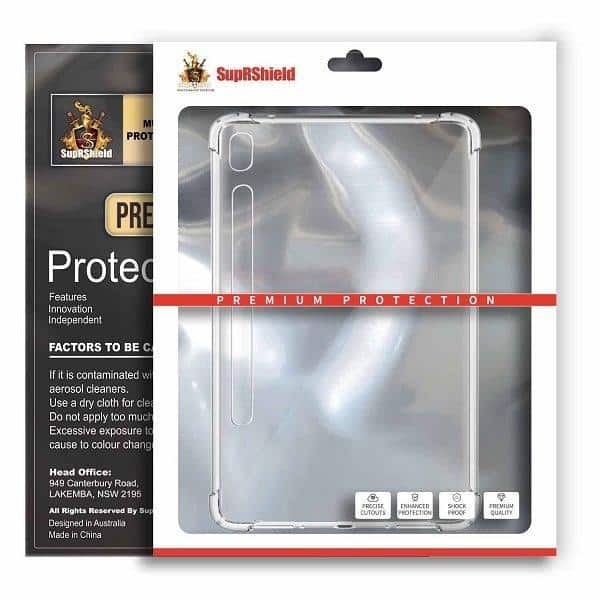 Samsung Galaxy Tab S Series Heavy Duty Soft Clear Shockproof Case Cover