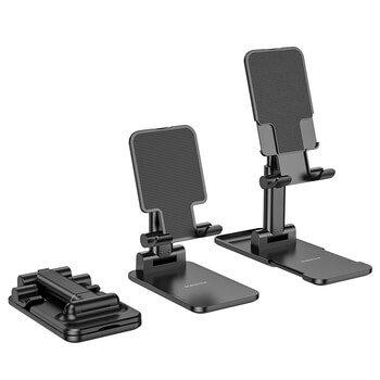 BOROFONE BH81 Desktop Holder Folding Stand For Mobile Phone Tablet (within 4.7-10 inches)