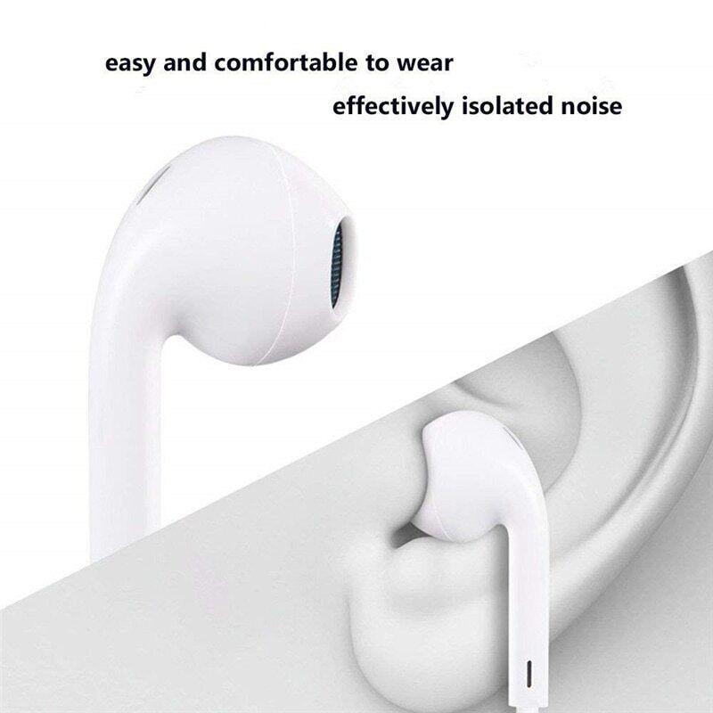 Tranyoo (T-R12) Earbud/Headphone/Earphone 3.5mm Jack (Built-in Microphone & Volume Control)