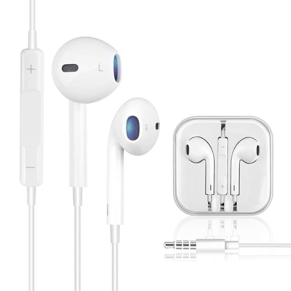 Tranyoo (T-R12) Earbud/Headphone/Earphone 3.5mm Jack (Built-in Microphone & Volume Control)