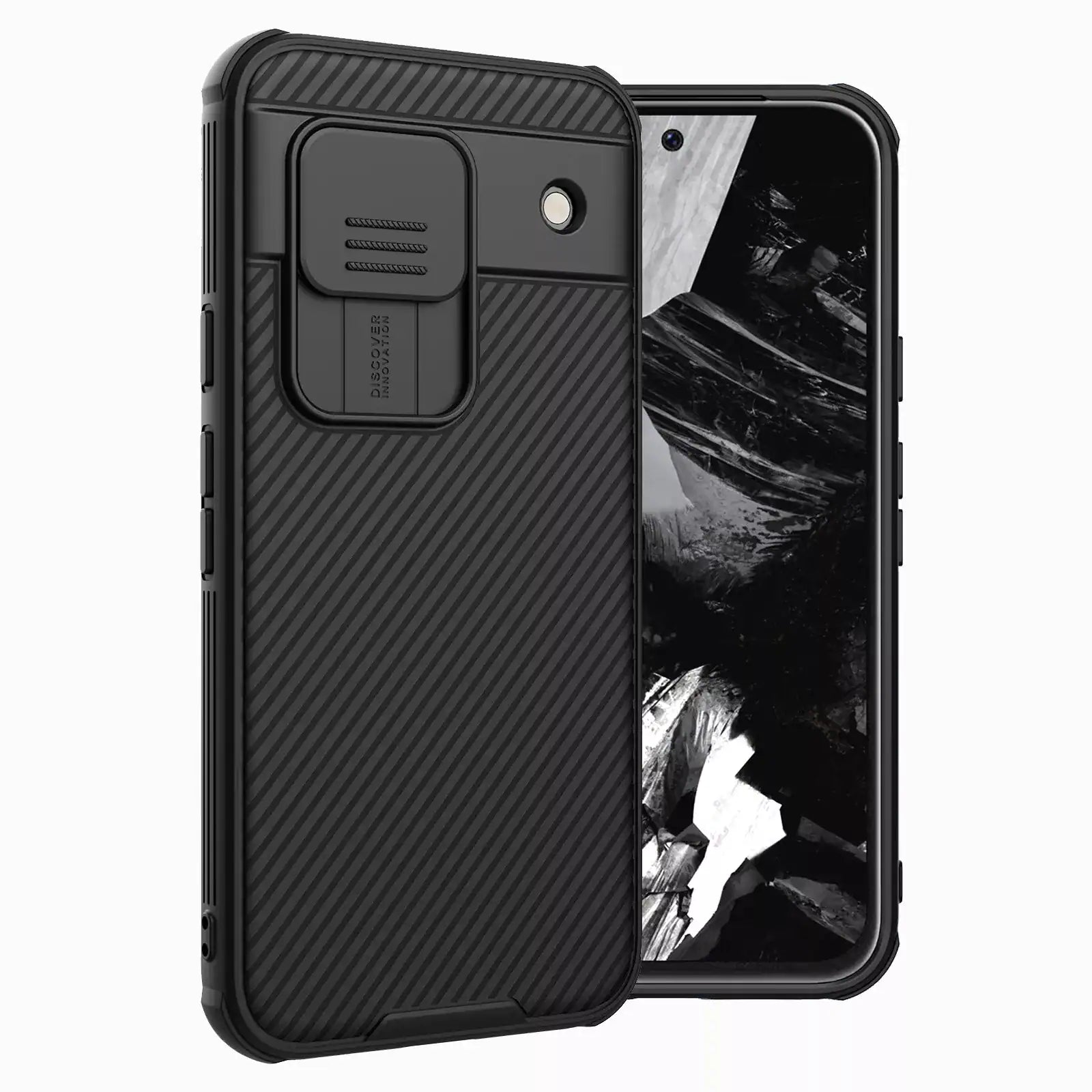 Nillkin For Google Pixel CamShield Series Shockproof Heavy Duty Protective Case With Slide Camera Cover
