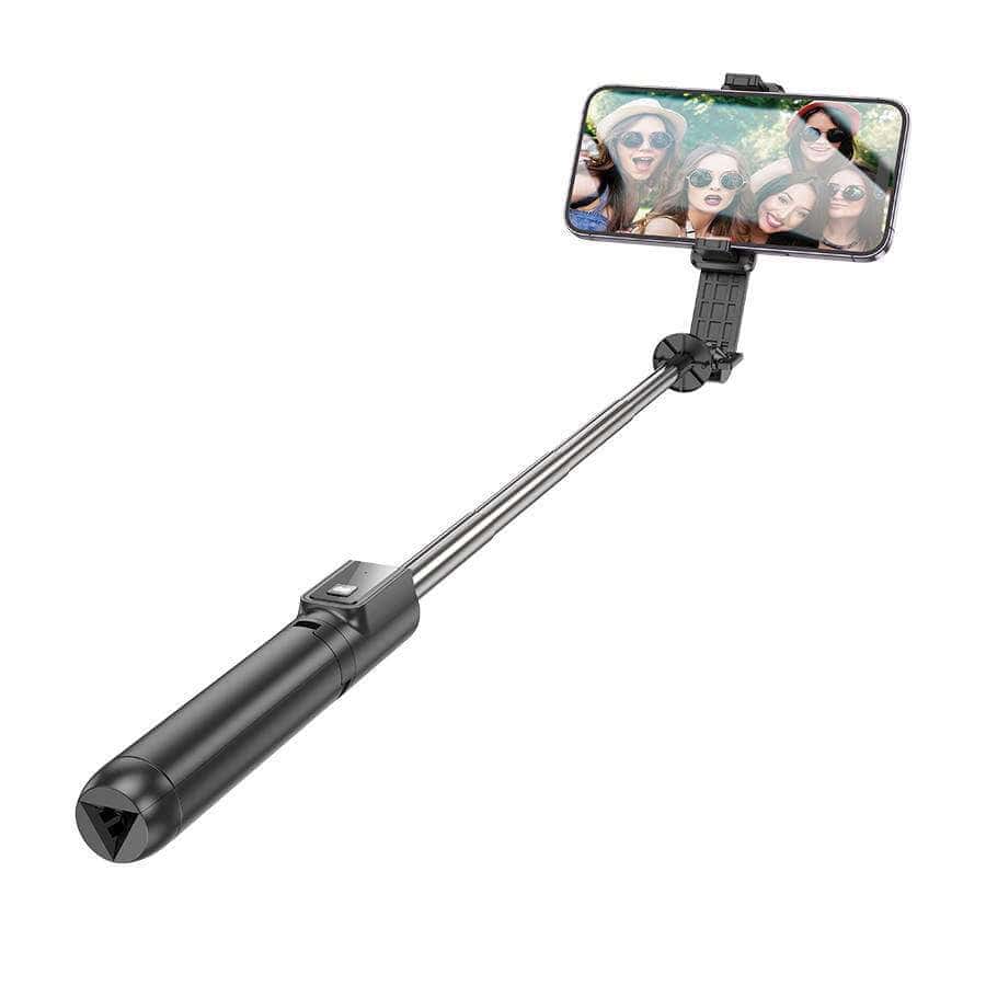 BOROFONE BY11 Bluetooth Remote Control Selfie Stick With Tripod Desktop Stand Self-Timer Portable Stretchable Holder Anti-Shake Stabilizer
