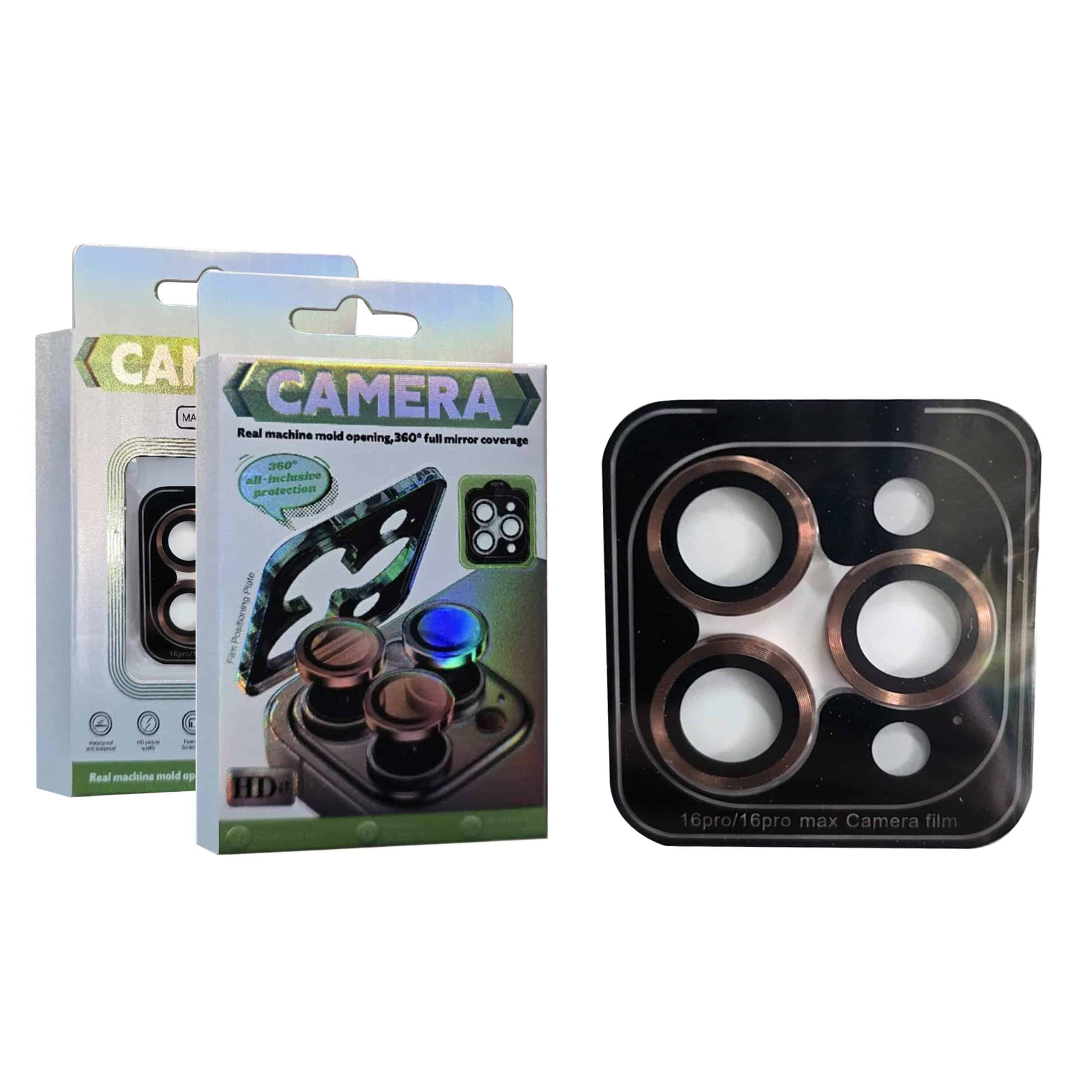 For iPhone Metal Ring Camera Lens Protector for Apple iPhone Models