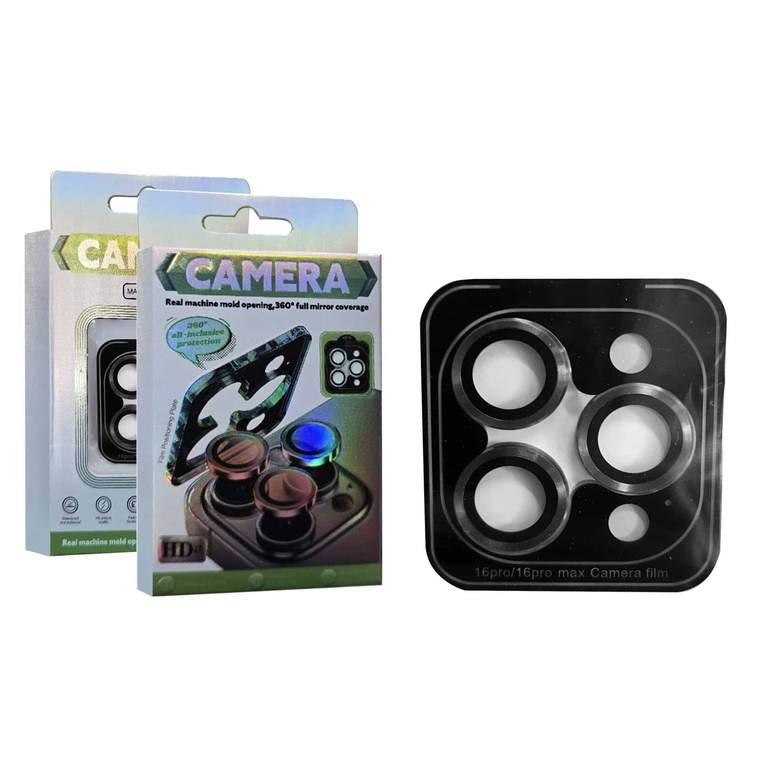 For iPhone Metal Ring Camera Lens Protector for Apple iPhone Models