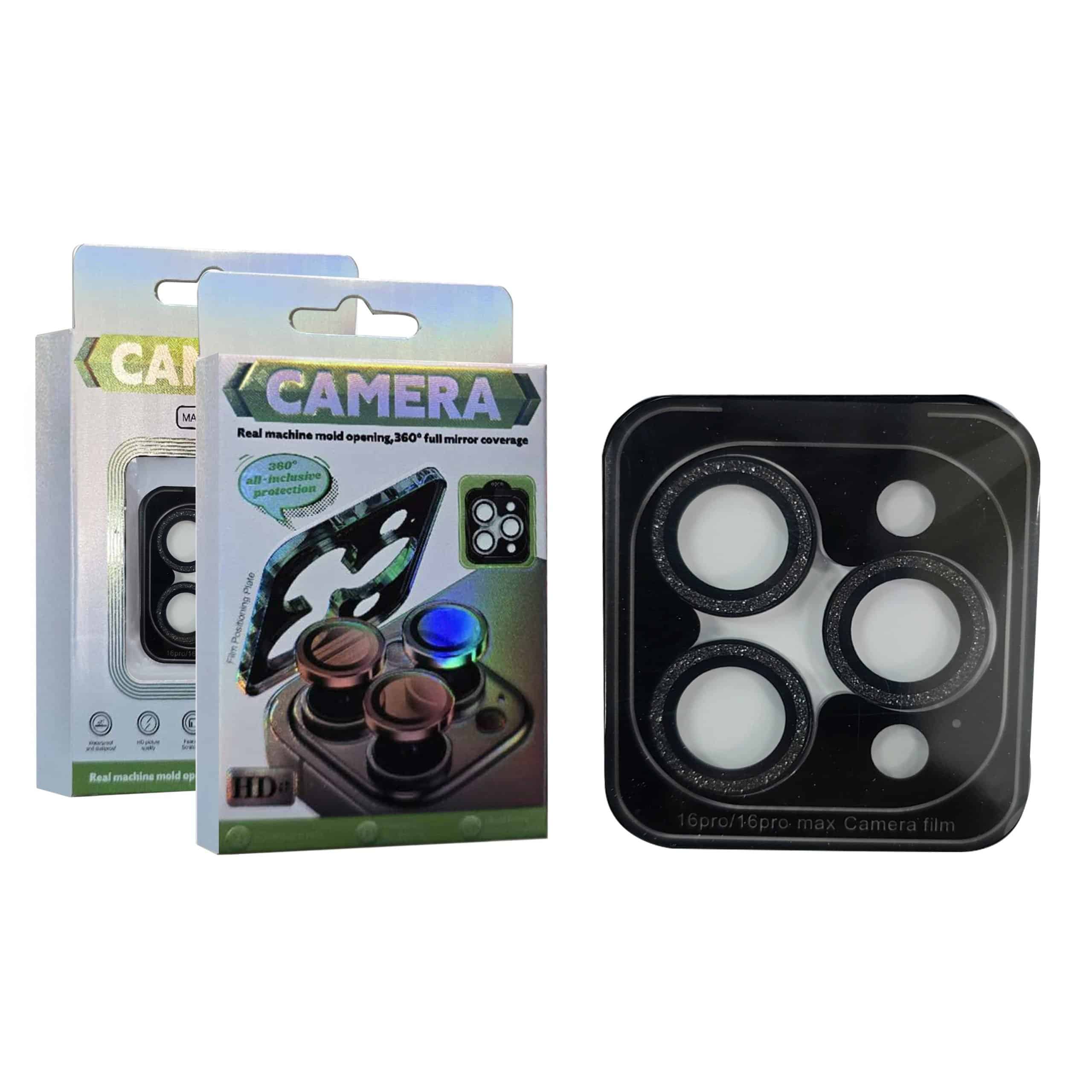 For iPhone Metal Ring Camera Lens Protector for Apple iPhone Models