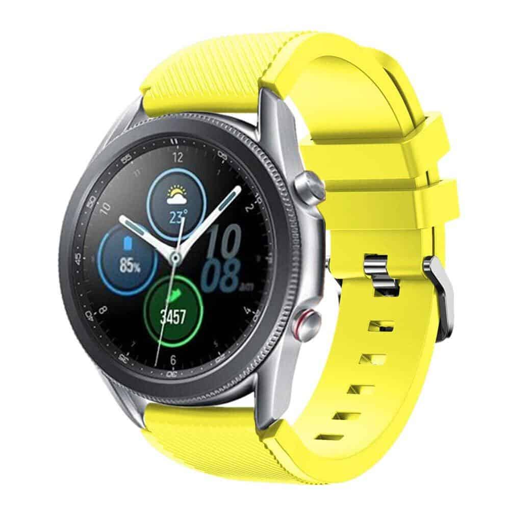 For Samsung Galaxy Watch 3 45MM 46MM Gear S3 Clasic /Frontier Replacement Silicone Sport Wrist Band Wristband Strap