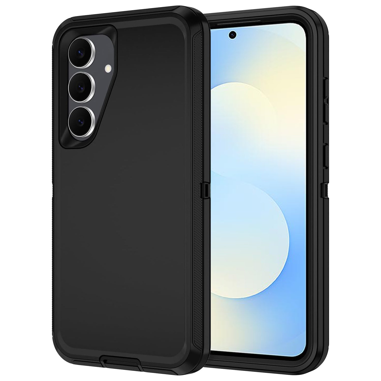 For Samsung Galaxy S24 S25 Ultra Plus FE Edge Case Drop Resistant Defender Tradies Heavy Duty Rugged Shockproof Tough Cover