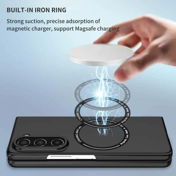 For Samsung Galaxy Z Fold 5 Magsafe Magnetic Wireless Charging Shockproof Case Cover