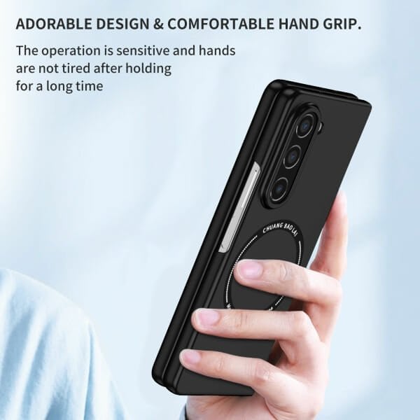For Samsung Galaxy Z Fold 5 Magsafe Magnetic Wireless Charging Shockproof Case Cover