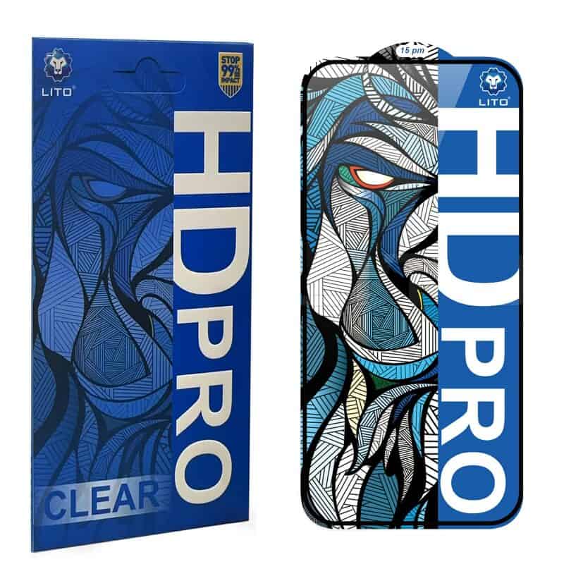 [ 1-10 ] LITO HD PRO Apple iPhone Screen Protector Tempered Glass Film Guard ( Black Edge AND Privacy )