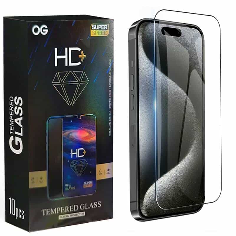 [ 1-10 ] OG CLEAR Oppo Screen Protector Tempered Glass Film Guard ( Clear )