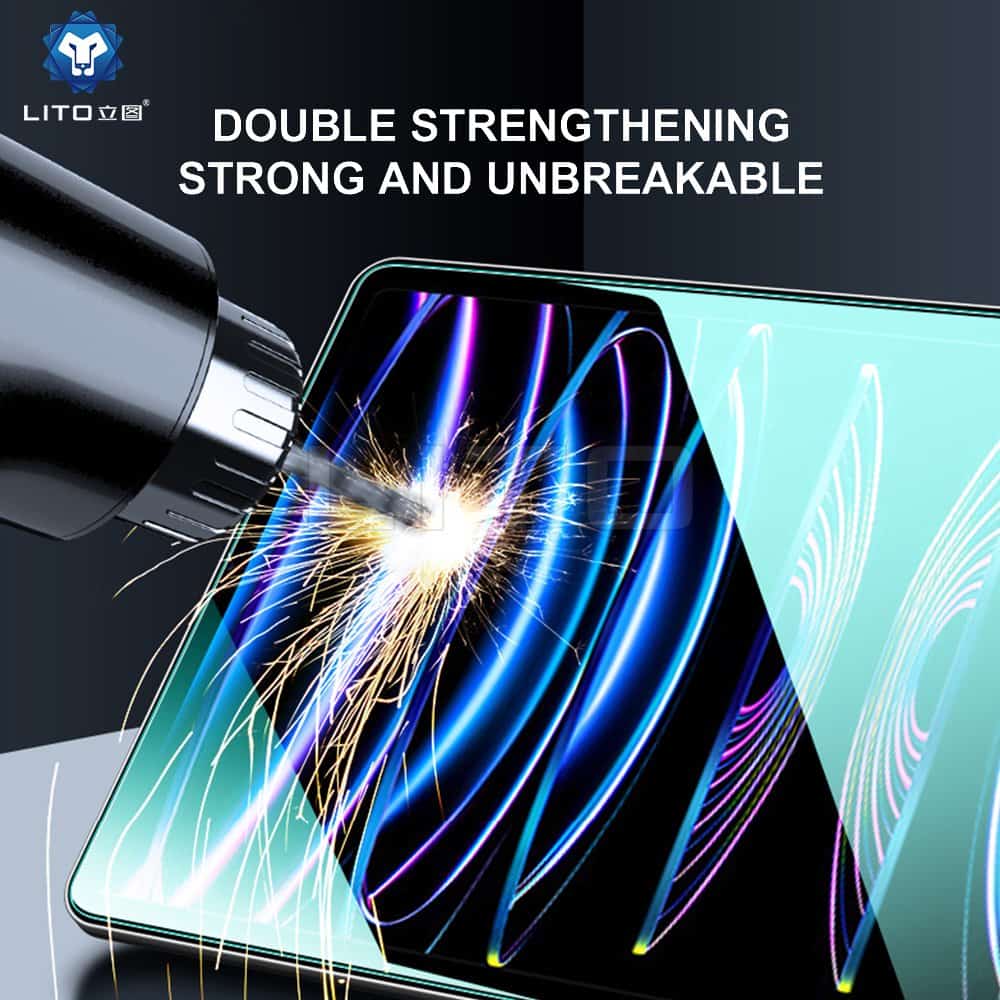 [ 1PACK ] LITO Samsung Galaxy TAB Screen Protector Tempered Glass Film Guard ( Clear )