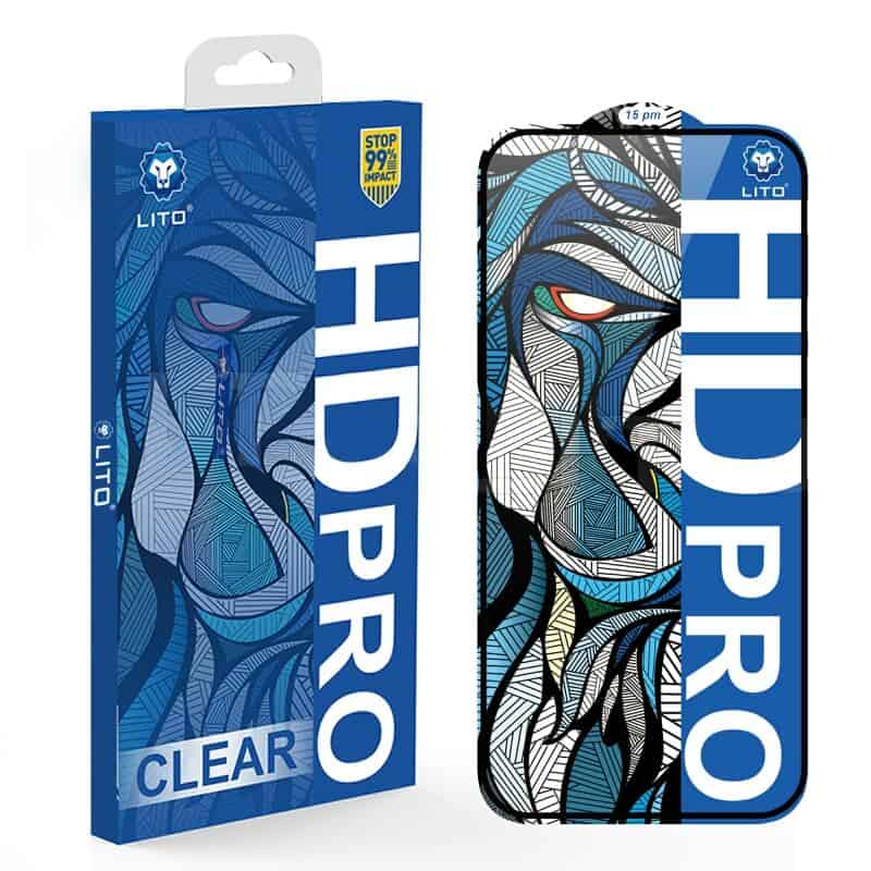 [ 1 PACK ] LITO HD PRO Apple iPhone Screen Protector Tempered Glass Film Guard ( Black Edge AND Privacy )