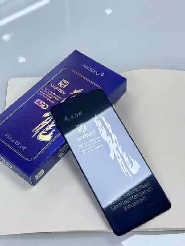 [ 10 PACK ] RAINBOO CLEAR Oppo Screen Protector Tempered Glass Film Guard ( Black Edge )