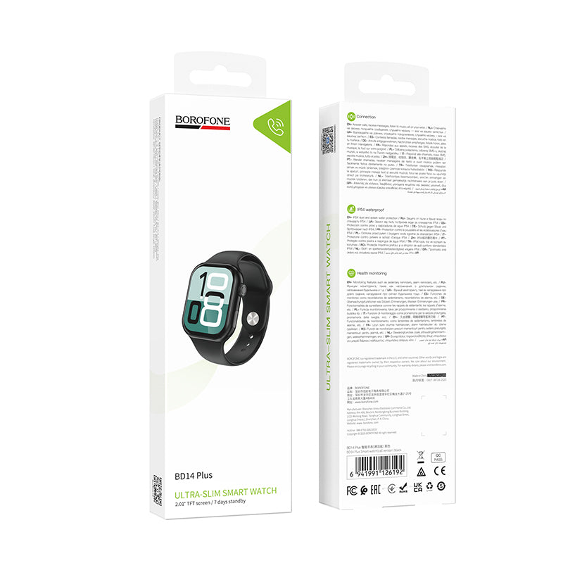 Borofone BD14 Plus Sports Smart Watch (call version)