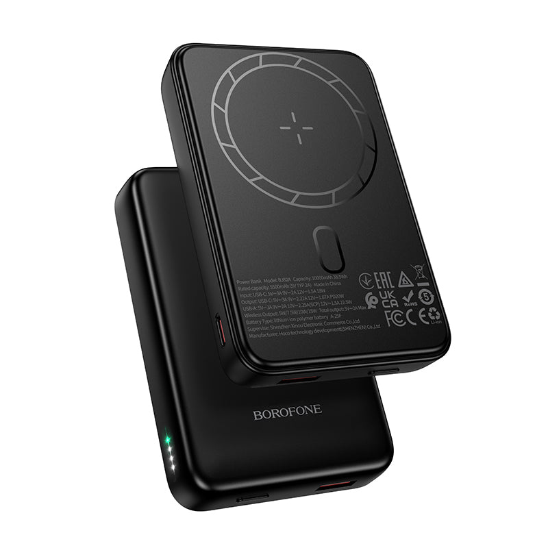 Borofone BJ82A PD20W USB Type C 10000mAh Fast Charging MagSafe Magnetic Portable Power Bank