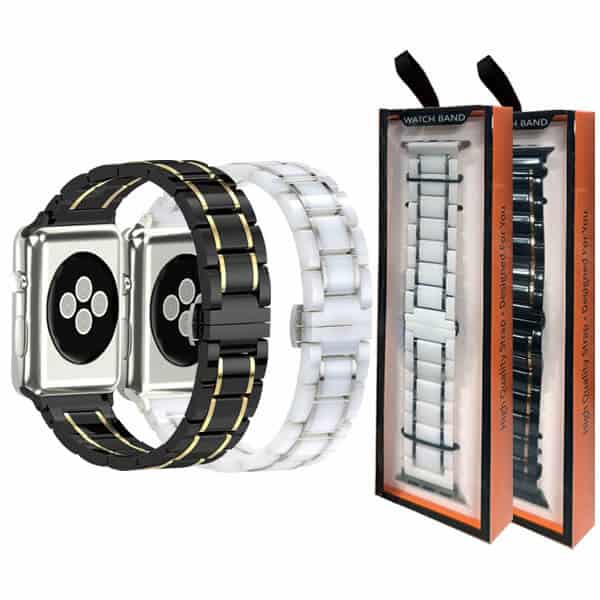 For Apple iWatch Ceramic 38 /40 /41 /42 /44 /45 /46 /49mm Bracelet Strap Wristband