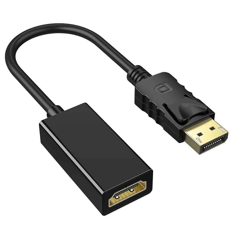 Display Port to HDMI adapter