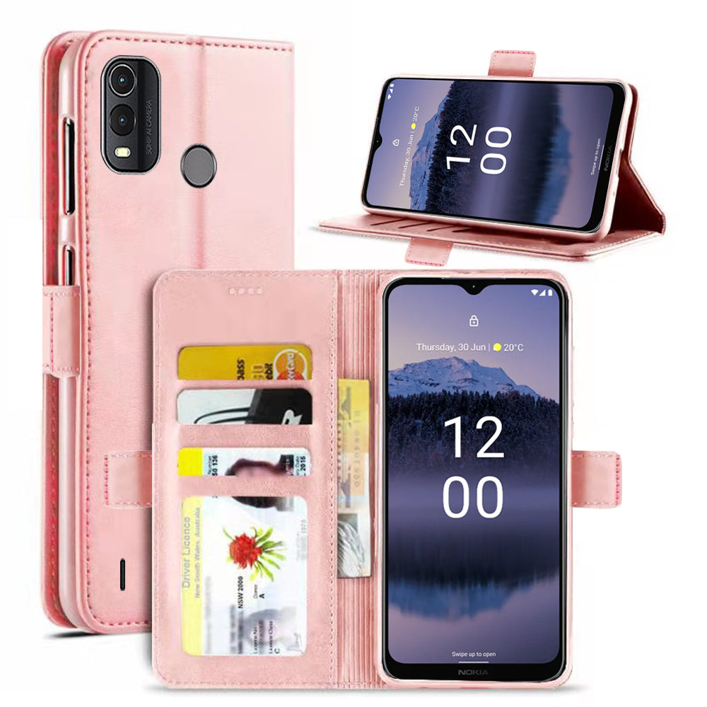 For Nokia SupRShield Wallet Leather Card Holder Protective Shockproof Case Cover