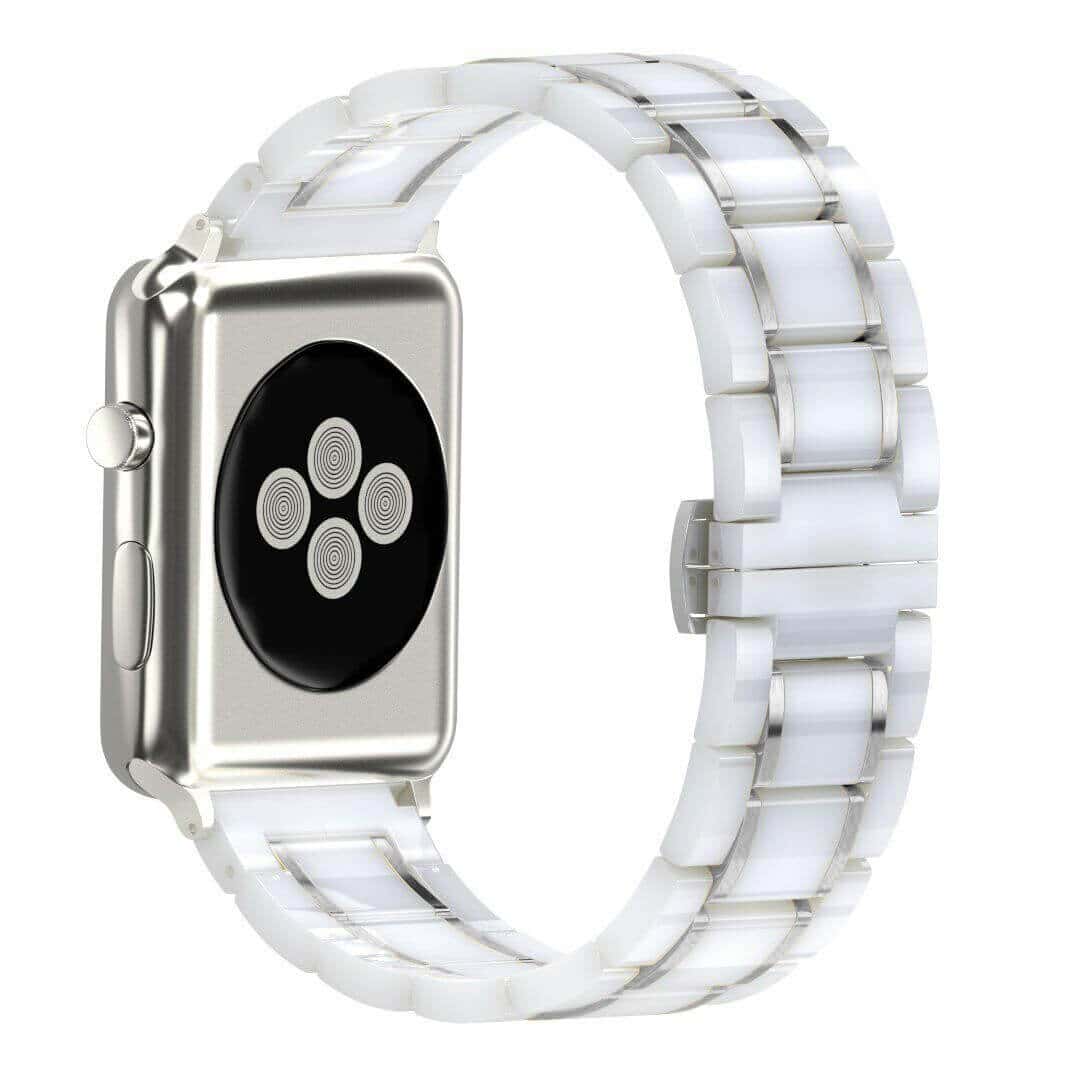 For Apple iWatch Ceramic 38 /40 /41 /42 /44 /45 /46 /49mm Bracelet Strap Wristband