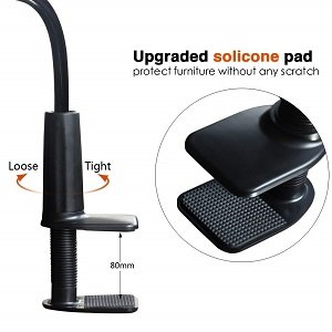 Universal 360°Flexible Desktop Bed Long Arm Lazy Holder For Mobile Phone Tablet