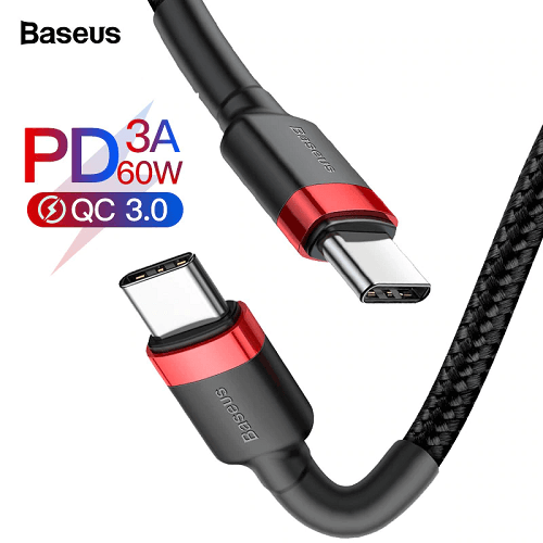 Baseus 2M PD USB C Type C Fast Charging Cable Cord For Samsung Google Laptop Mackbook Laptop & iPad Pro