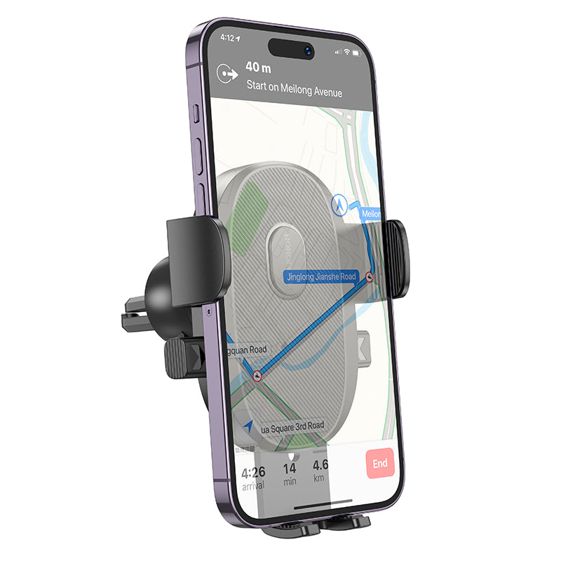Borofone BH92 Universal Car Mount Holder for Smartphone – Dashboard & Windshield Suction Phone Stand