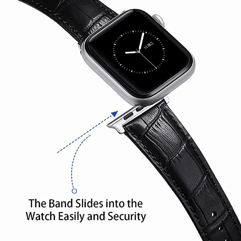 Genuine Leather Wristband For Samsung Galaxy Watch 7 FE 6 5 4 Clasic Pro Active Gear 40/42/43/44/45/46/47mm Bracelet Strap Wristband Replacement