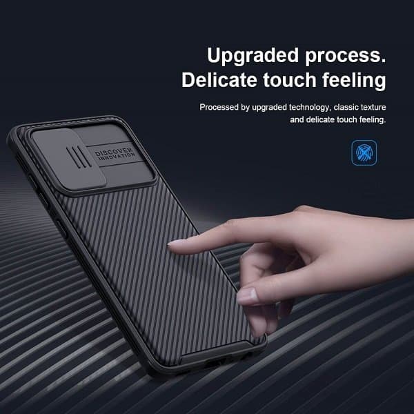 Nillkin Samsung Galaxy A23 4G Case, CamShield Series Slim Stylish Protective Case with Slide Camera Cover - Black
