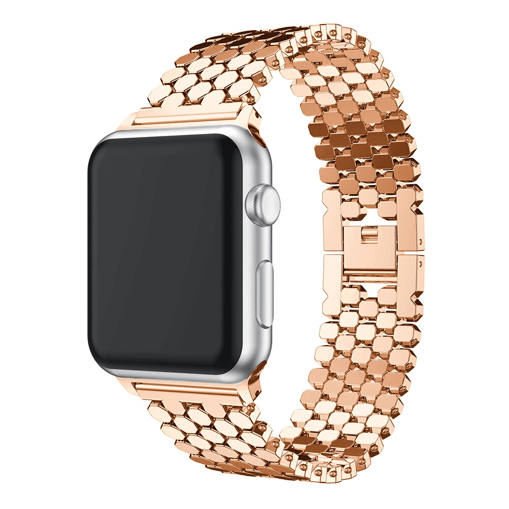 For Apple iWatch Stainless Steel Link Bracelet 38/ 40/ 41/ 42/ 44/ 45/ 46 /49mm Strap Wristband