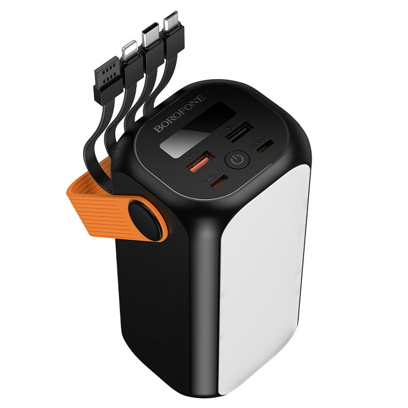 Borofone BJ91 Alba 40000mAh 22.5W+PD20W 4-cable+lighting Portable Power Bank