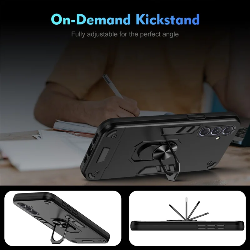 For Optus X Total 2 Magnetic Ring Rugged Shockproof Case Heavy Duty Protective Back Cover