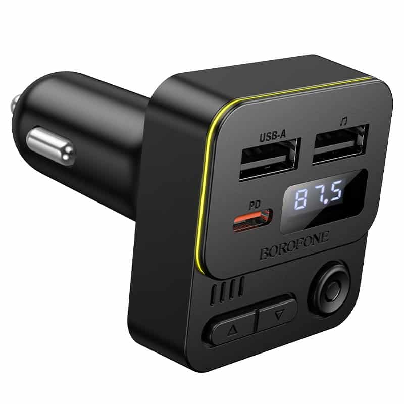 Borofone BC60 BT 5.4 Hero 35W (1A1C) Car Player Wireless Bluetooth FM transmitter
