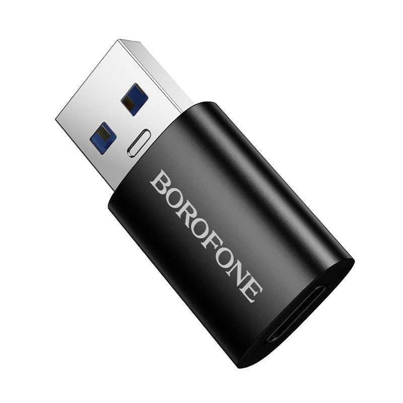 Borofone BV26B USB A Male to USB Type C Female USB 3.0 Adapter Converter