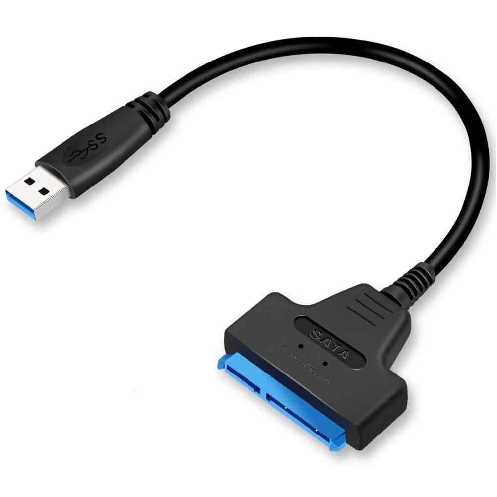 USB 3.0 to SATA 22 Pin External Converter Adapter Cable Lead for 2.5