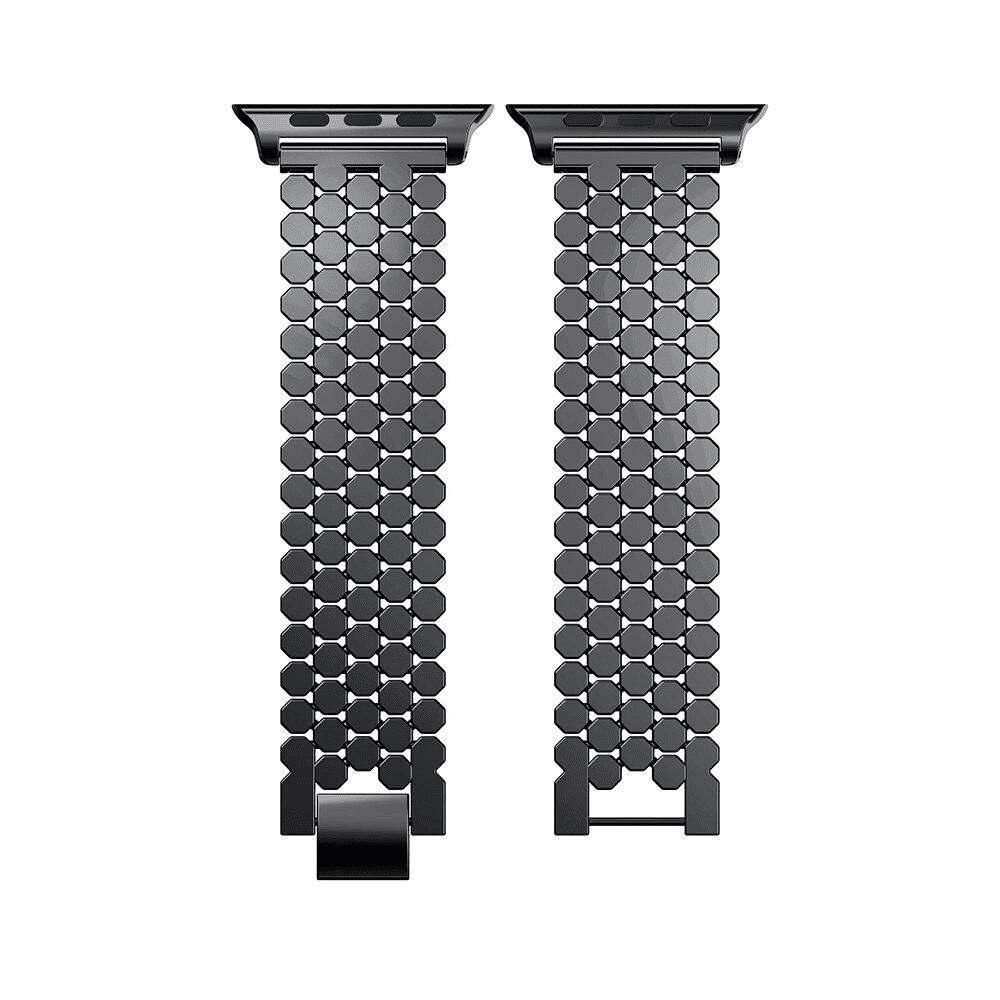 For Apple iWatch Stainless Steel Link Bracelet 38/ 40/ 41/ 42/ 44/ 45/ 46 /49mm Strap Wristband