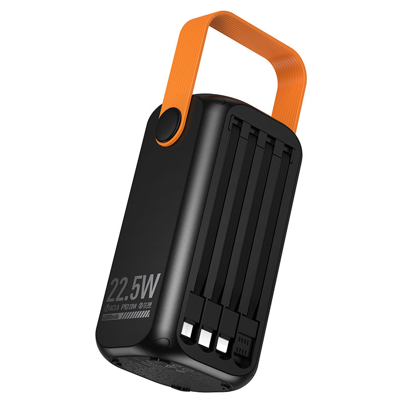 Borofone BJ91 Alba 40000mAh 22.5W+PD20W 4-cable+lighting Portable Power Bank